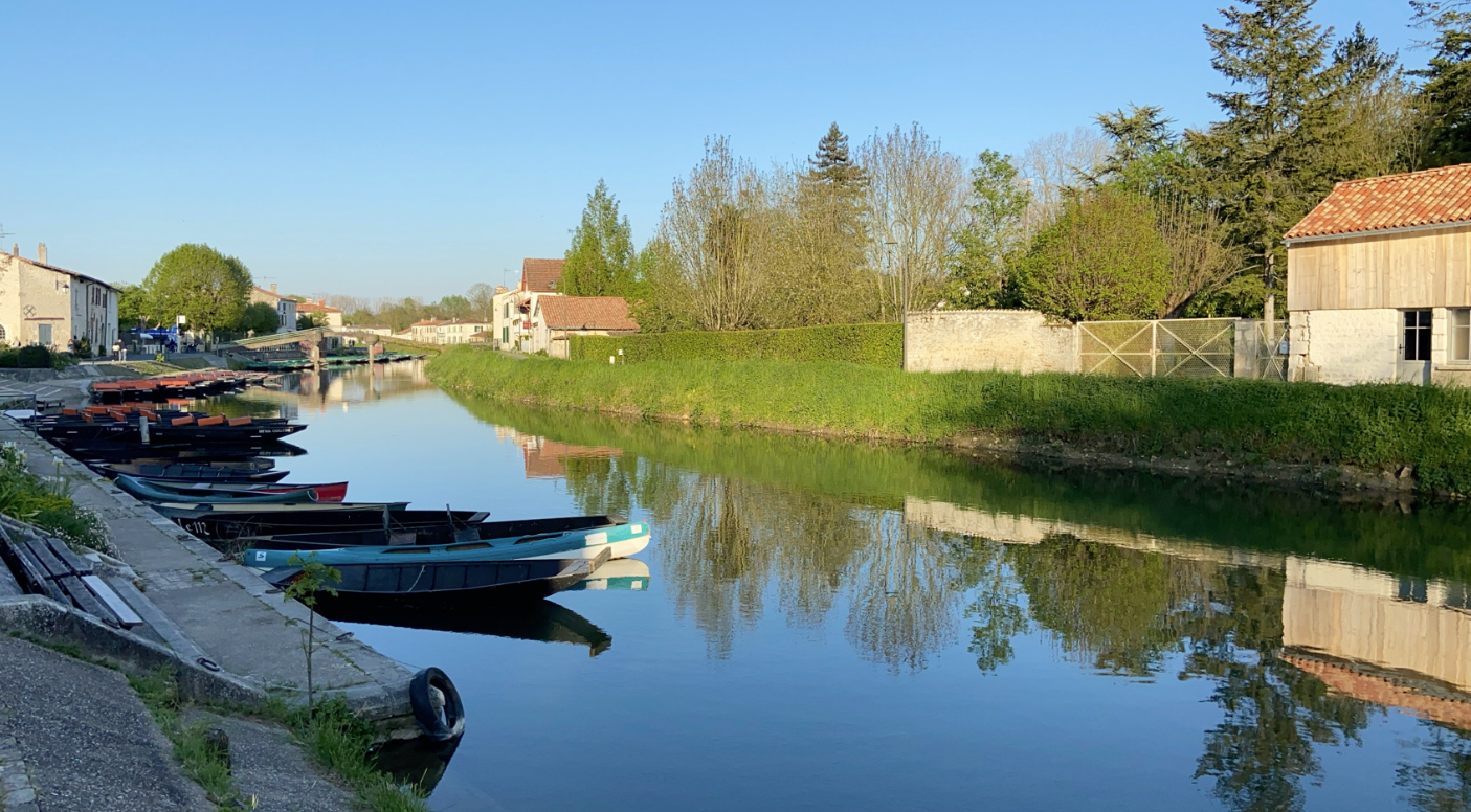 Le Marais poitevin et ses canaux